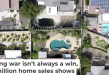 An aerial view of homes in pricey Rancho Cucamonga, Calif. Mario Tama/Getty Images